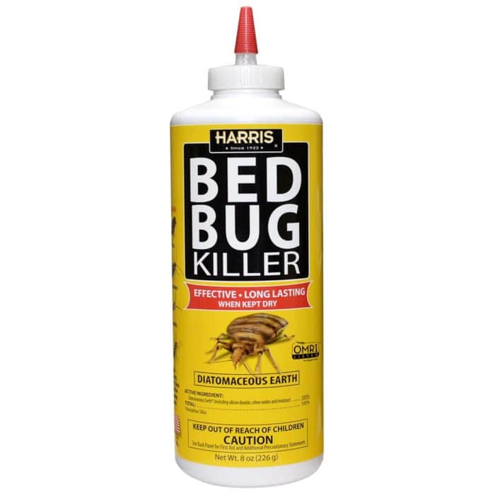 Harris Diatomaceous Earth Bed Bug Powder 8oz
