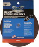 3pk 4-1/2" 100grit sanding disc